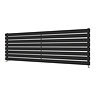 Urban Horizontal Radiator - Matt Black - Single Panel (1600mm Wide) 608mm High