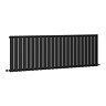 Urban Horizontal Radiator - Matt Black - Single Panel (600mm High) 1748mm Wide