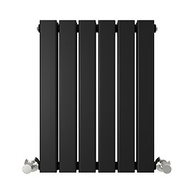 Urban Horizontal Radiator - White - Single Panel (600mm High) 456mm Wide