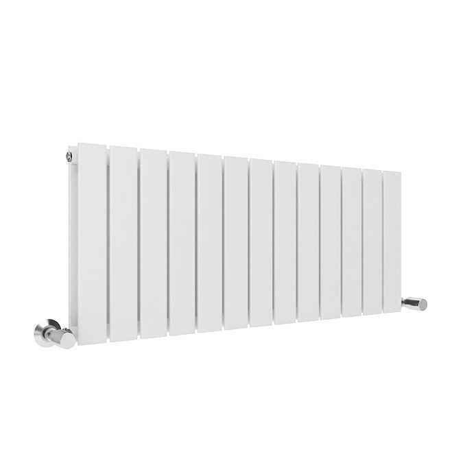 Urban Horizontal Radiator - Painted White - Double Panel (500mm High x 988mm Wide)