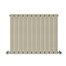 Urban Horizontal Radiator - Taupe Speckled Stone Effect - Double Panel (600x836mm)