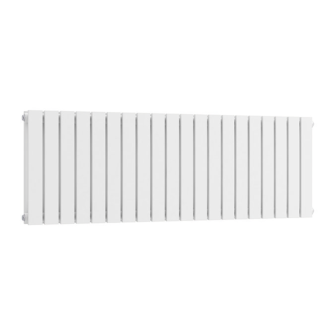 Urban Horizontal Radiator - White - Double Panel (400mm High x 1180mm Wide)