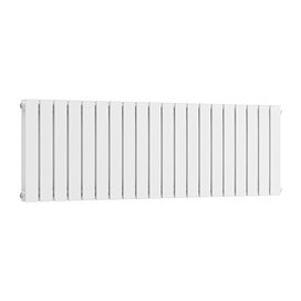 Urban Horizontal Radiator – White – Double Panel (400mm High x 1180mm Wide)