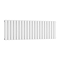 Urban Horizontal Radiator – White – Double Panel (400mm High x 1180mm Wide)