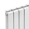 Urban Horizontal Radiator - White - Double Panel (400mm High x 1593mm Wide)