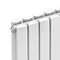 Urban Horizontal Radiator - White - Double Panel (400mm High x 1593mm Wide)
