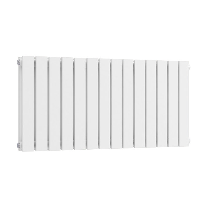 Urban Horizontal Radiator - White - Double Panel (400mm High x 826mm Wide)