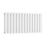Urban Horizontal Radiator - White - Double Panel (400mm High x 826mm Wide)