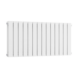 Urban Horizontal Radiator – White – Double Panel (400mm High x 826mm Wide)