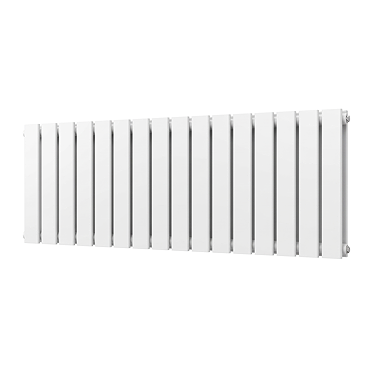 Urban Horizontal Radiator - White - Double Panel (500mm High x 1216mm Wide)