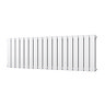 Urban Horizontal Radiator - White - Double Panel (500mm High x 1368mm Wide)