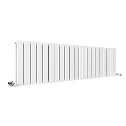 Urban Horizontal Radiator - White - Double Panel (500mm High x 1596mm Wide)