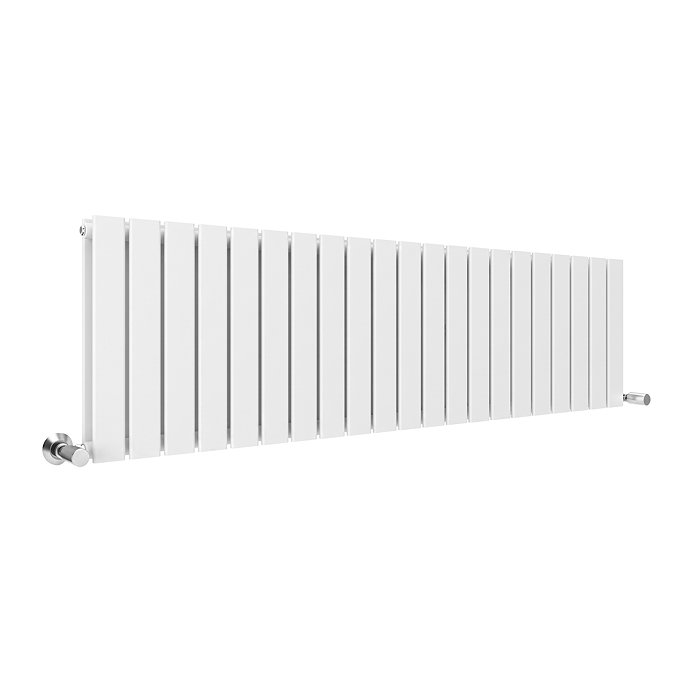 Urban Horizontal Radiator - White - Double Panel (500mm High x 1596mm Wide)