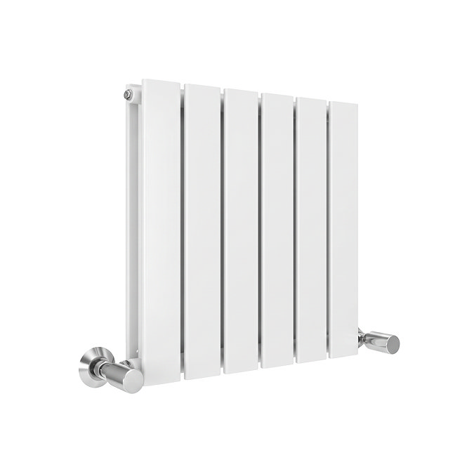 Urban Horizontal Radiator - White - Double Panel (500mm High x 456mm Wide)