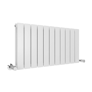 Urban Horizontal Radiator - White - Double Panel (500mm High x 836mm Wide)