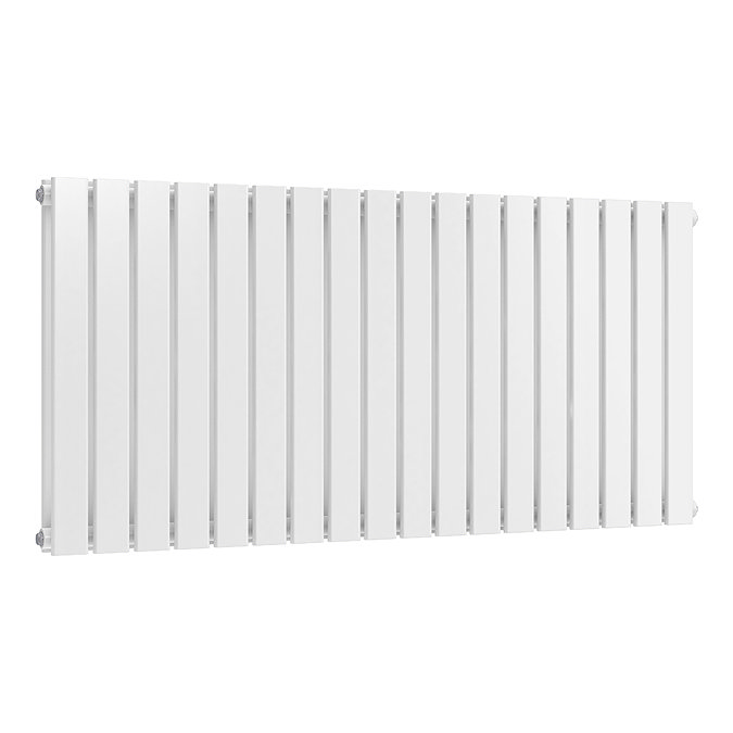 Urban Horizontal Radiator - White - Double Panel (600mm High) 1748mm Wide