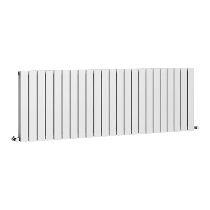 Urban Horizontal Radiator - White - Double Panel (600mm High) 1748mm Wide