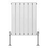 Urban Horizontal Radiator - White - Double Panel (600mm High) 456mm Wide
