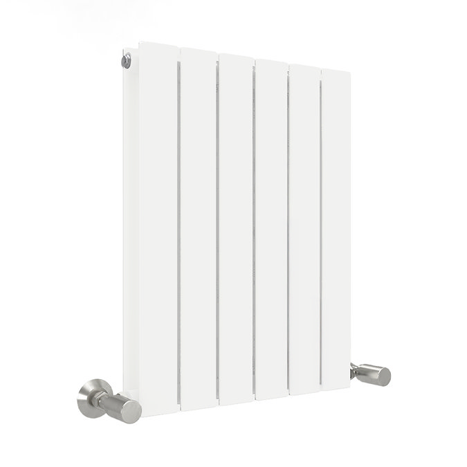 Urban Horizontal Radiator - White - Double Panel (600mm High) 456mm Wide