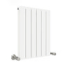 Urban Horizontal Radiator - White - Double Panel (600mm High) 456mm Wide