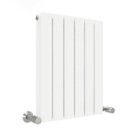 Urban Horizontal Radiator - White - Double Panel (600mm High) 456mm Wide