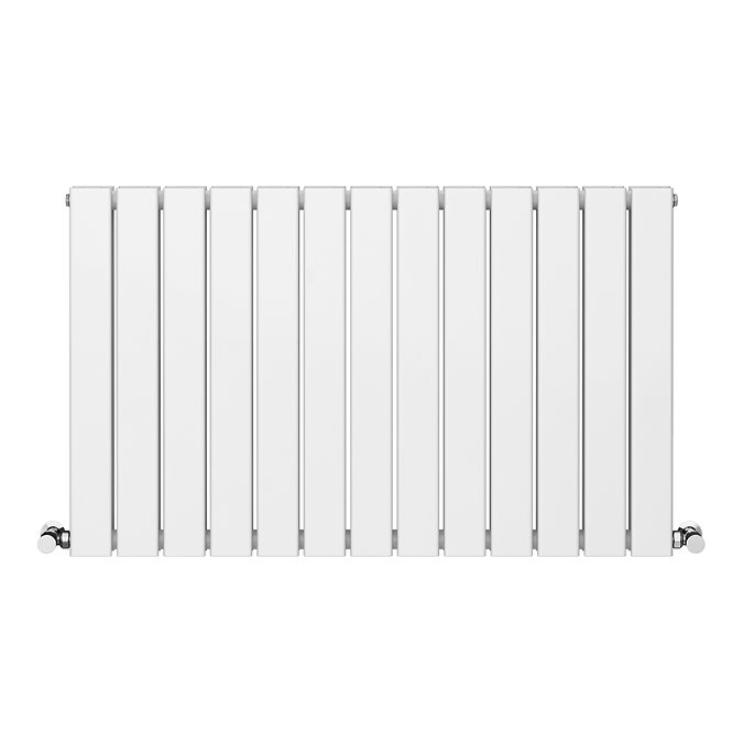 Urban Horizontal Radiator - White - Double Panel (600mm High) 988mm Wide