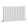 Urban Horizontal Radiator - White - Double Panel (600mm High) 988mm Wide