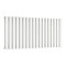 Urban Horizontal Radiator - White - Double Panel (600mm High) 1368mm Wide