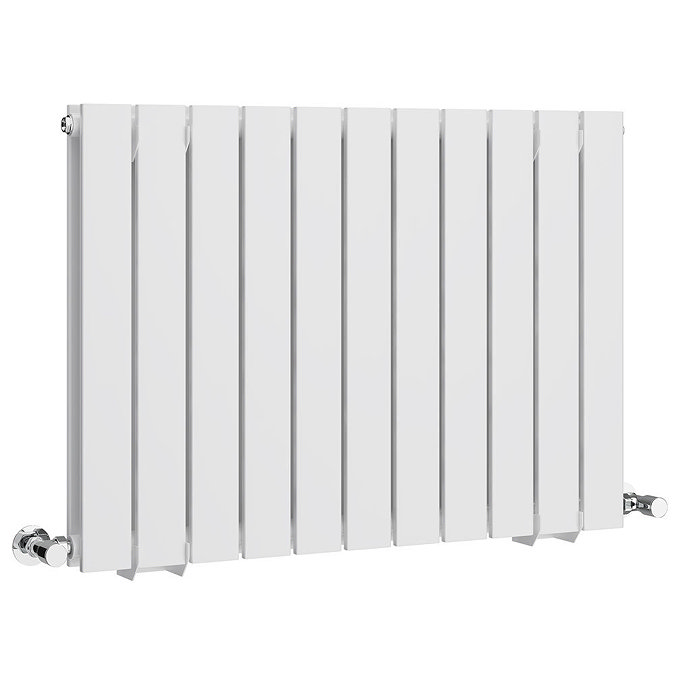Urban Horizontal Radiator - White - Double Panel (600mm High)