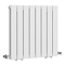 Urban Horizontal Radiator - White - Double Panel (600mm High) 608mm Wide