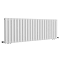 Urban Horizontal Radiator - White - Double Panel (600mm High) 1596mm Wide