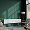 Urban Horizontal Radiator - White - Single Panel (1600mm Wide) 304mm High
