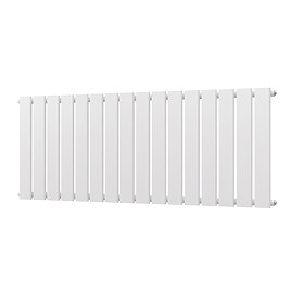 Urban Horizontal Radiator - White - Single Panel (400mm High) 1216mm Wide