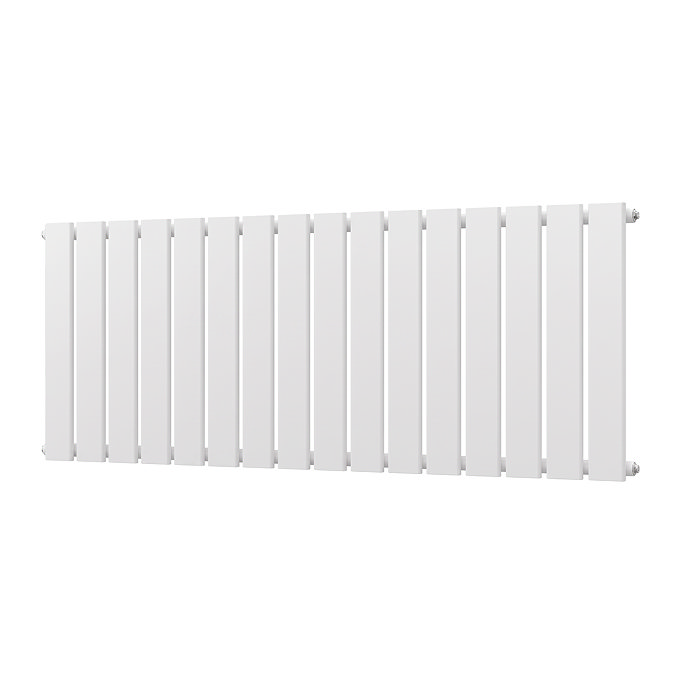 Urban Horizontal Radiator - White - Single Panel (400mm High) 1216mm Wide