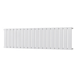 Urban Horizontal Radiator - White - Single Panel (400mm High) 1748mm Wide