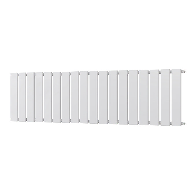 Urban Horizontal Radiator - White - Single Panel (400mm High) 1748mm Wide