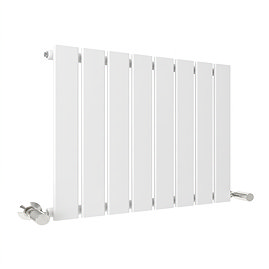 Urban Horizontal Radiator - White - Single Panel (400mm High) 608mm Wide