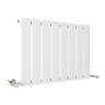 Urban Horizontal Radiator - White - Single Panel (400mm High) 608mm Wide