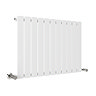 Urban Horizontal Radiator - White - Single Panel (400mm High) 836mm Wide