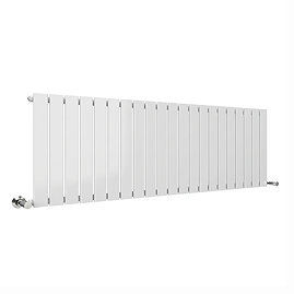 Urban Horizontal Radiator - White - Single Panel (400mm High x 1596mm Wide)