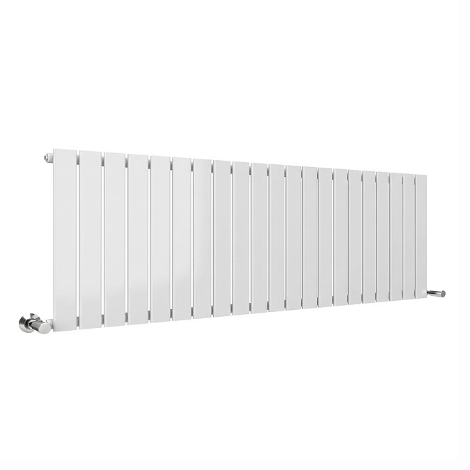 Urban Horizontal Radiator - White - Single Panel (400mm High x 1596mm Wide)