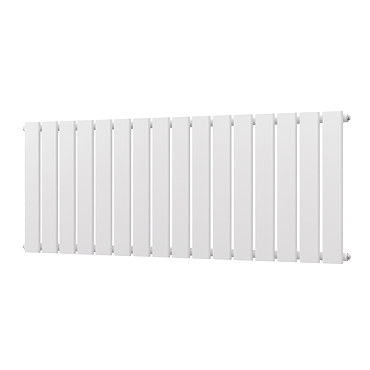 Urban Horizontal Radiator - White - Single Panel (500mm High x 1216mm Wide)