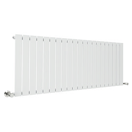 Urban Horizontal Radiator - White - Single Panel (500mm High) 1596mm Wide