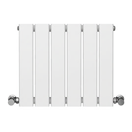 Urban Horizontal Radiator - White - Single Panel (500mm High) 456mm Wide