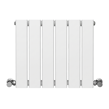 Urban Horizontal Radiator - White - Single Panel (500mm High) 456mm Wide