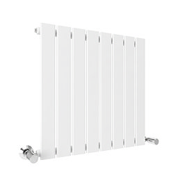 Urban Horizontal Radiator - White - Single Panel (500mm High) 608mm Wide