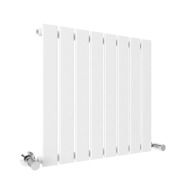 Urban Horizontal Radiator - White - Single Panel (500mm High) 608mm Wide
