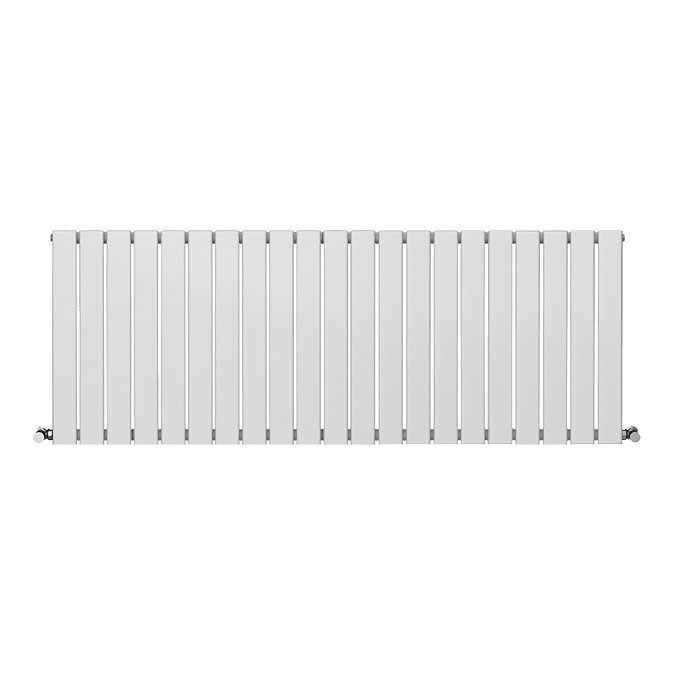 Urban Horizontal Radiator - White - Single Panel (600mm High) 1596mm Wide