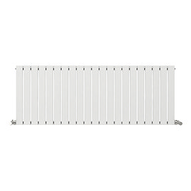 Urban Horizontal Radiator - White - Single Panel (600mm High) 1596mm Wide