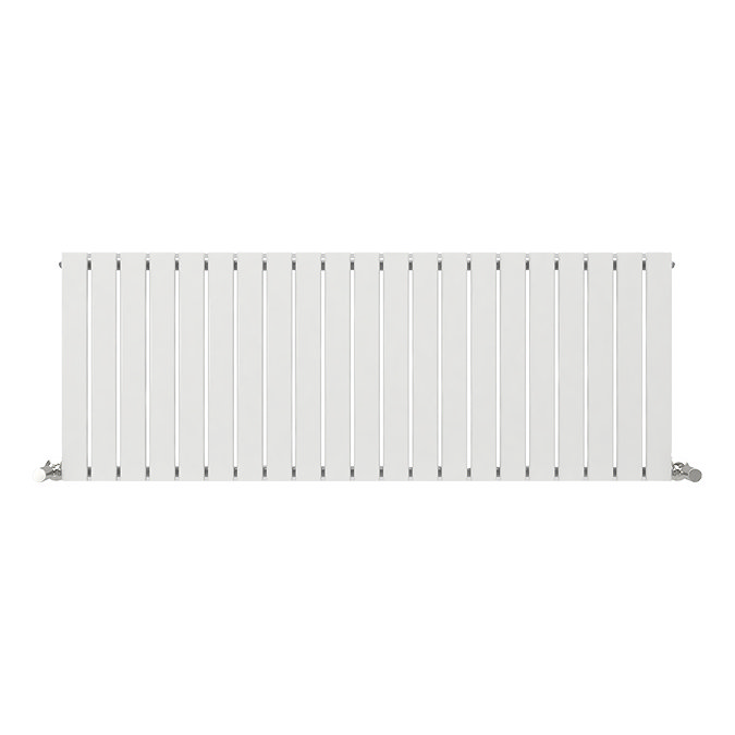 Urban Horizontal Radiator - White - Single Panel (600mm High) 1596mm Wide